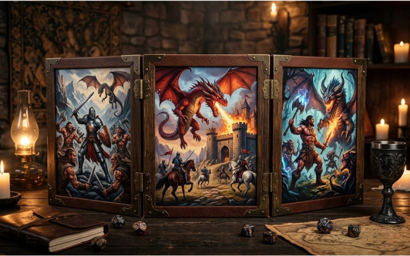 Custom DM Screen - Personalized GM Screen