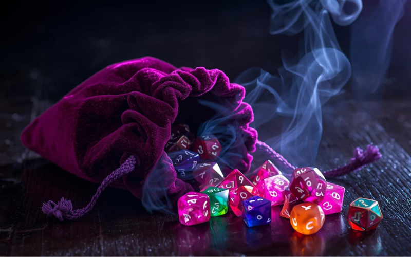 Velvet Dice Bag - Best Dice Storage