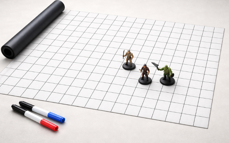 ENHANCE RPG Battle Grid - Budget Battle Mat